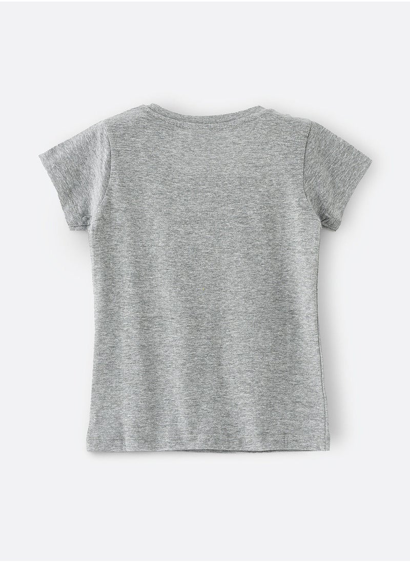 Jelliene Basic round neck graphic t-shirt  - Image 2