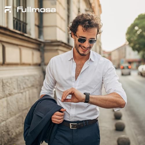 Fullmosa Compatible with Apple Watch Strap 49mm 46mm 45mm 44mm 42mm（Series 3/2/1） Women Men,Milanese iWatch Strap Ultra 3/2/1 SE3/2/1 Series 11 10 9 8 7 6 5 4 3 2 1,Blue [NO Watch and Case] - Image 3