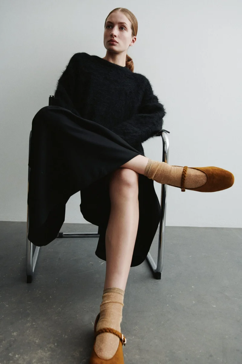 اتش اند ام حذاء باليه ماري جين