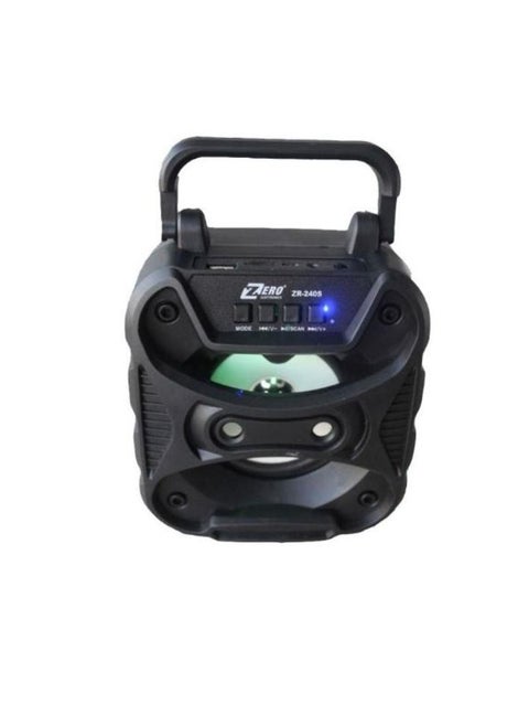 مكبر صوت بلوتوث ZR-240S يدعم كارت الميموري والبلوتوث وفلاش يو اس بي