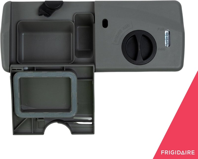 Frigidaire 5304506521 Detergent and Rinse Aid Dispenser for Dishwashers Gray - Image 2