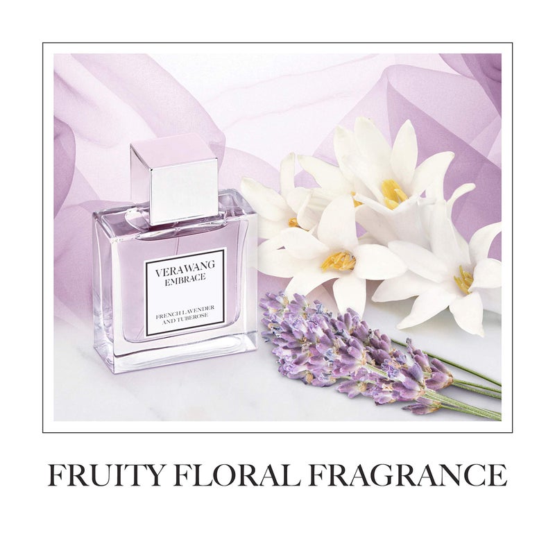 Vera Wang Embrace Eau De Toilette Spray for Women, French Lavender & Tuberose, 1 Fl Oz - Image 3