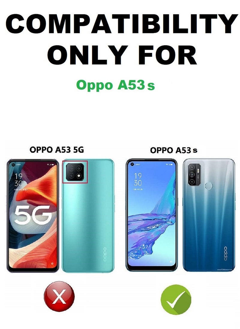 Super 2 Pieces  Tempered Glass Screen Protector Clear Designed For Oppo A53s Full Screen Coverage And Bubble Free - Image 3