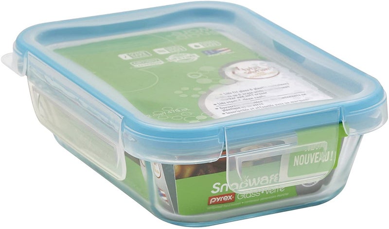 Snapware 6Cup Total Solution Rectangle Food Storage Container Glass