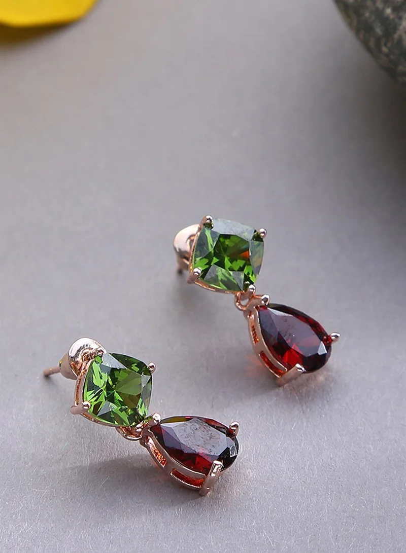 سوهي حلق مجوهرات صناعي معاصر متدلي