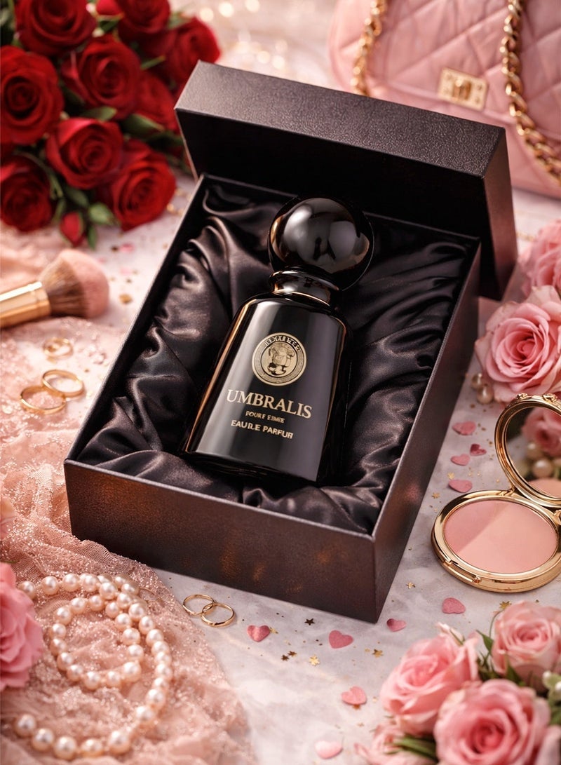 أنتروس عطر أنترُس أومبراليس أو دي بارفيوم 100 مل للنساء – عطر طويل الثبات بنفحات الكمثرى والبخور وخشب الصندل | عطر زهري خشبي فاخر - Image 1