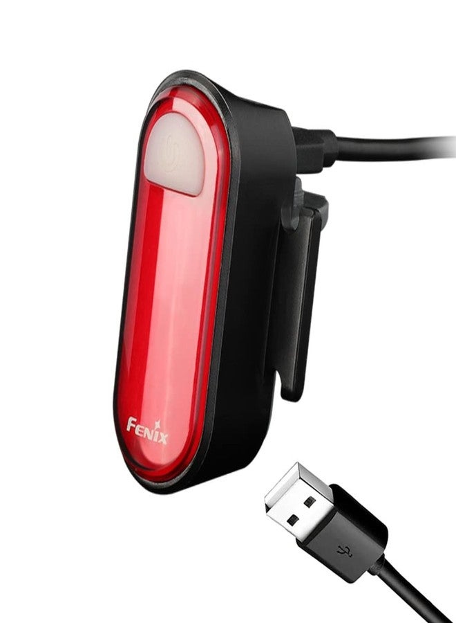 EdisonBright Fenix BC05R V2 USB-C Rechargeable Bike Light Bicycle Red Tail Light with EdisonBright Type-C Charging Cable Bundle - Image 1