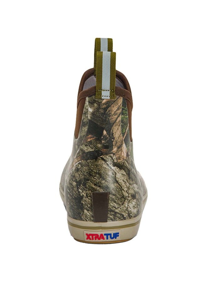 Xtratuf Men's 6 Inch Ankle Deck Boot, Mossy Oak Country DNA, Size 9 - Image 5