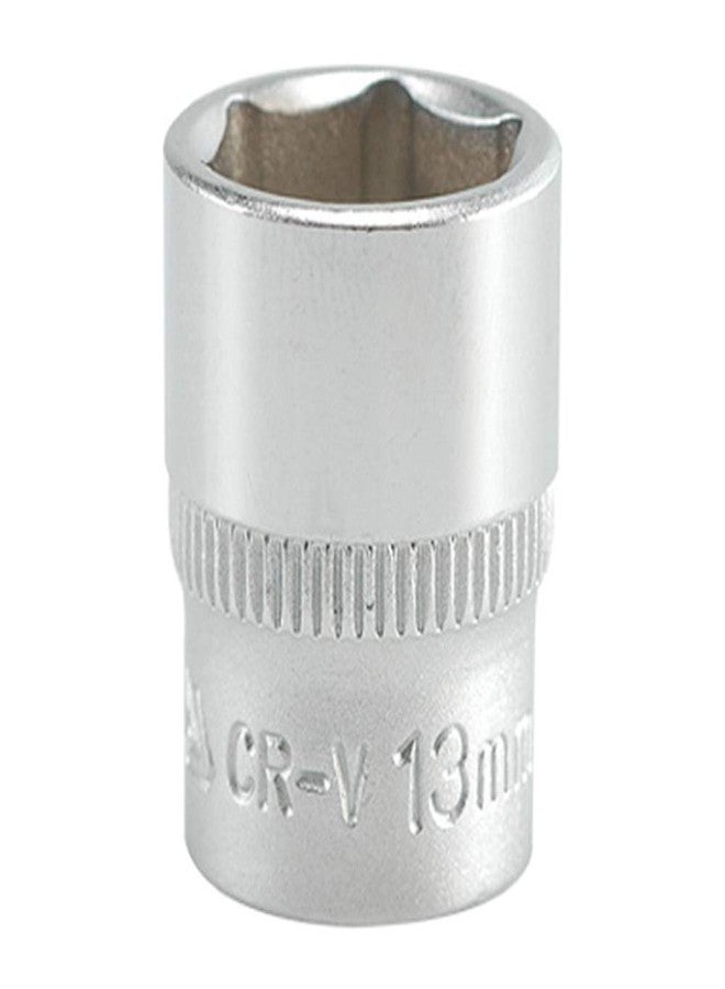 Yato combo Set of 4 Hexagonal Sockets YT-1410(11mm),YT-1411(12mm),YT-1413(13mm), YT-14122(14mm) with length of 25mm and 1/4 inch drive made of chromium Vanadium-Pack of 4 - Image 4