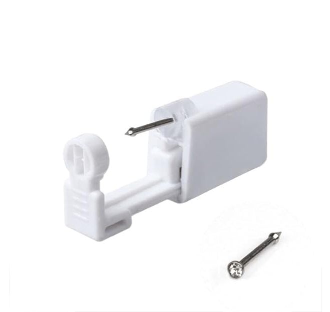 Tattoo Nose Piercing Tool Stud Safety Portable Nose Piercing Kit Tool (1)