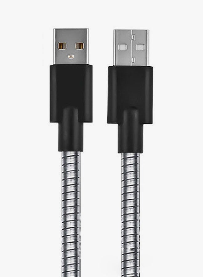 فوبيري قاعدة شحن بمنفذ Micro USB فضي / أسود - Image 2