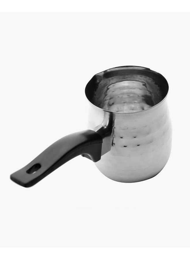 Chef Inox Hammered Stainless Steel Coffee Pot Stovetop Warmer 900ml, Silver - Image 2