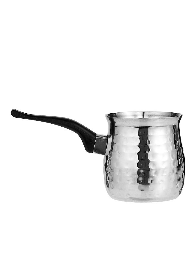 Chef Inox إبريق قهوة من الفولاذ المقاوم للصدأ المصقول مع سخان موقد 900 مل، فضي - Image 3