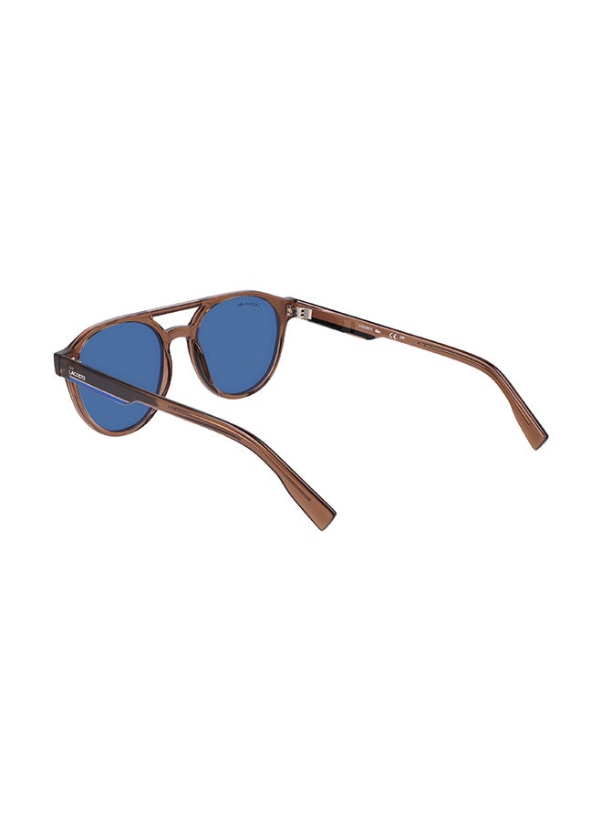LACOSTE Men's UV Protection Oval Sunglasses - L6008S-210-5319 - Lens Size: 53 Mm  - Image 3