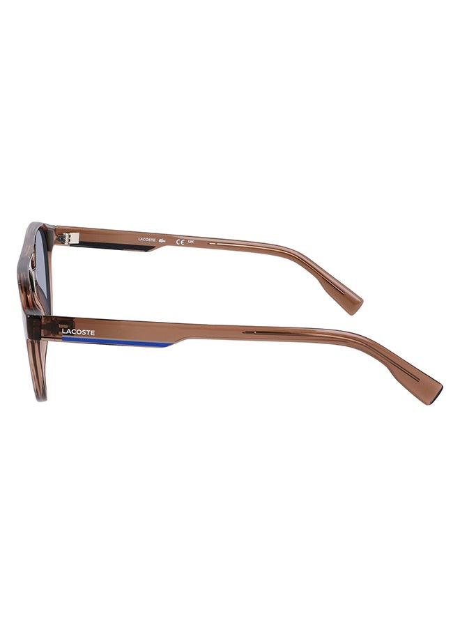 LACOSTE Men's UV Protection Oval Sunglasses - L6008S-210-5319 - Lens Size: 53 Mm  - Image 2