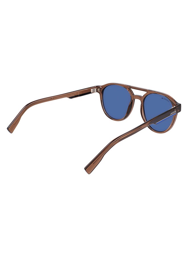 LACOSTE Men's UV Protection Oval Sunglasses - L6008S-210-5319 - Lens Size: 53 Mm  - Image 5