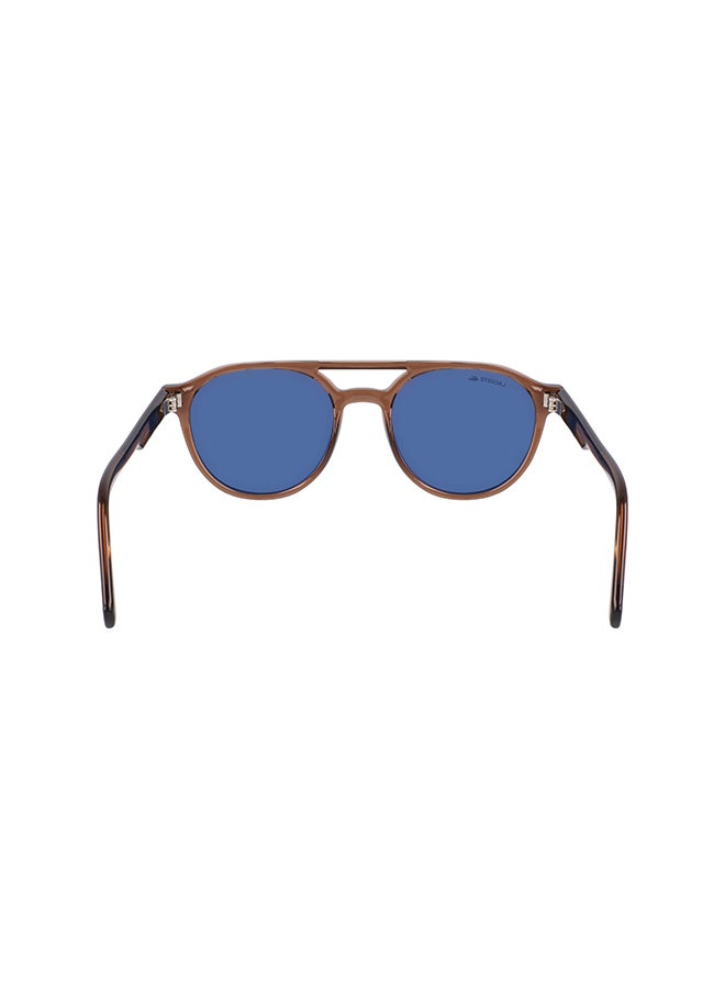 LACOSTE Men's UV Protection Oval Sunglasses - L6008S-210-5319 - Lens Size: 53 Mm  - Image 4