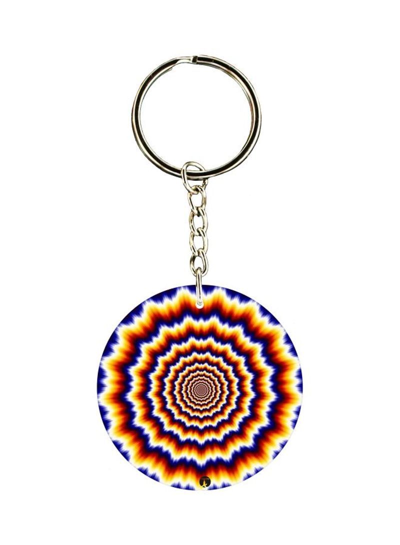 RKN Printed Plastic Keychain