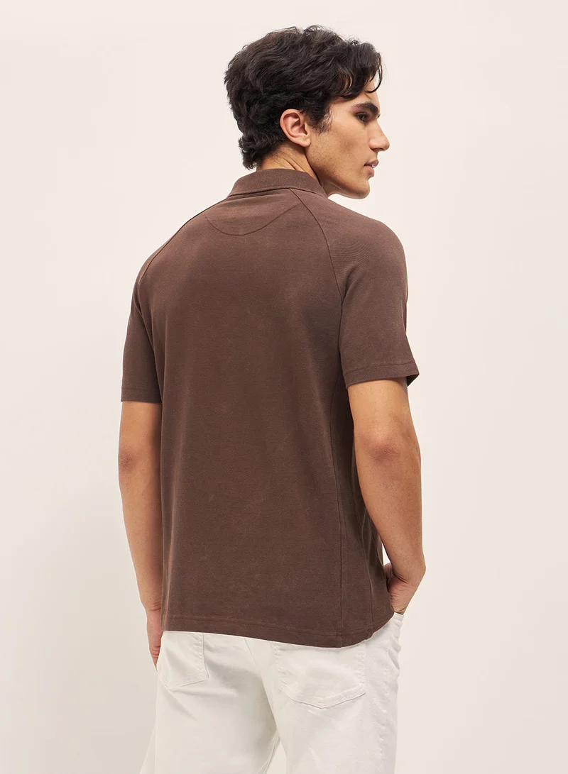 THE BEAR HOUSE Men’s Polo T-Shirt – Soft, Breathable Cotton, Classic Fit for All-Day Comfort, Stylish Casual Shirt for Summer, Everyday Wear & Outdoor Activities