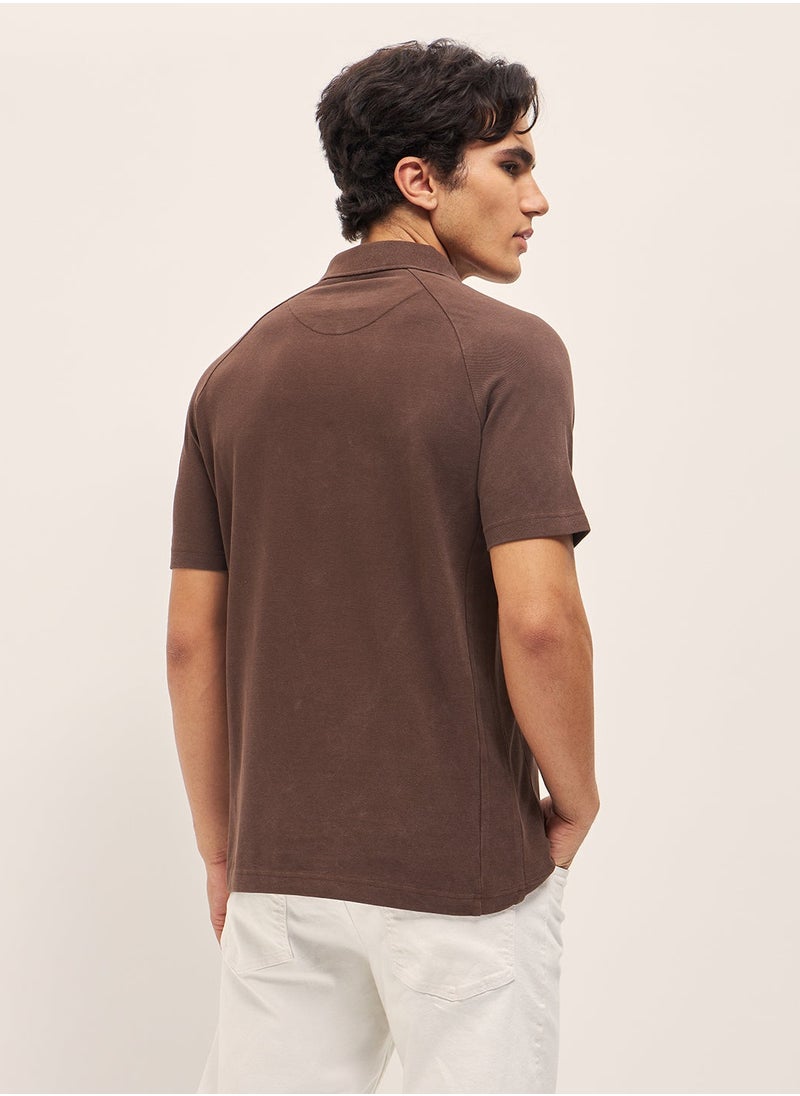 THE BEAR HOUSE Men’s Polo T-Shirt – Soft, Breathable Cotton, Classic Fit for All-Day Comfort, Stylish Casual Shirt for Summer, Everyday Wear & Outdoor Activities  - Image 2