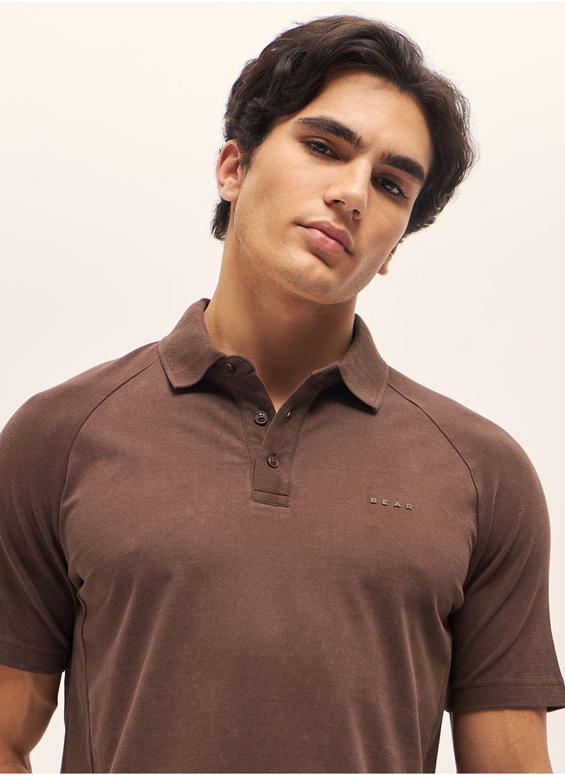 THE BEAR HOUSE Men’s Polo T-Shirt – Soft, Breathable Cotton, Classic Fit for All-Day Comfort, Stylish Casual Shirt for Summer, Everyday Wear & Outdoor Activities  - Image 5