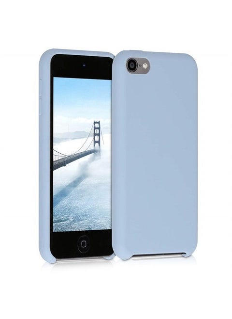 TPU Silicone Case Compatible with Apple iPod Touch 6G / 7G (6th and 7th Generation) - Case Soft Flexible Protective Cover - Light Blue Matte