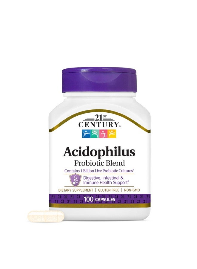 21st Century, Acidophilus Probiotic Blend, 100 Capsules - Image 1