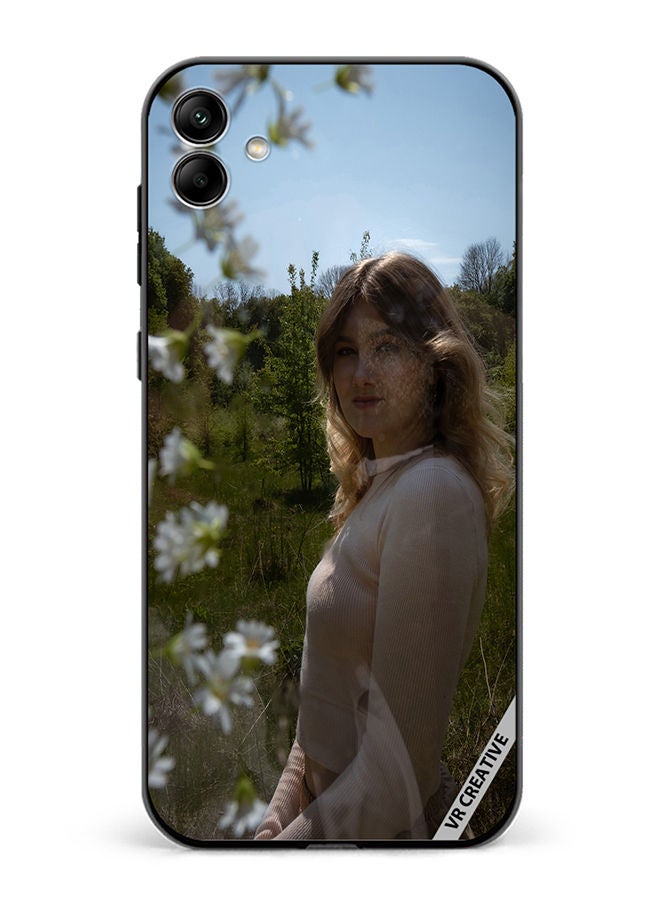 VR CREATIVE Protective Case Cover For Samsung Galaxy A04 Snapchat Girl Design Multicolour - Image 1