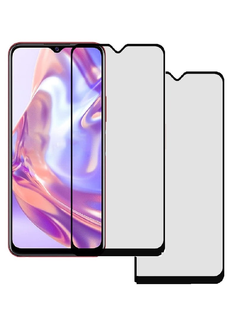 Super 2 Pieces Tempered Glass Screen Protector 5D Designed For vivo Y31s Full Glue Edge to Edge Full Screen Coverage And Bubble Free - Image 1