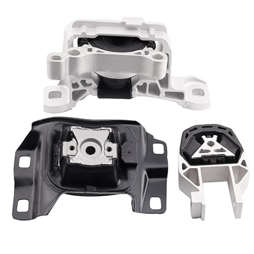 loongrie Engine Motor and Transmission Mount Kit Compatible with 20132016 Escape 16L 20172019 Escape 15L 20142017 Transit Connect 16L OE CV616F012GA CV6Z6068A AV6Z6068A A5592 A5612 A5520 Set of 3 - Image 1