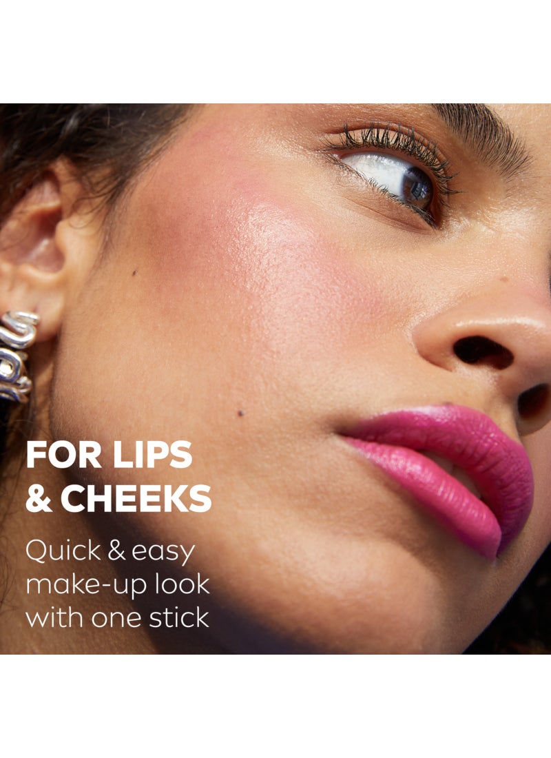 Labello Lip Caring Beauty Pink Color And Cheek Balm Spf 30 Moisturising Tint With Sun Protection 4.8g - Image 3