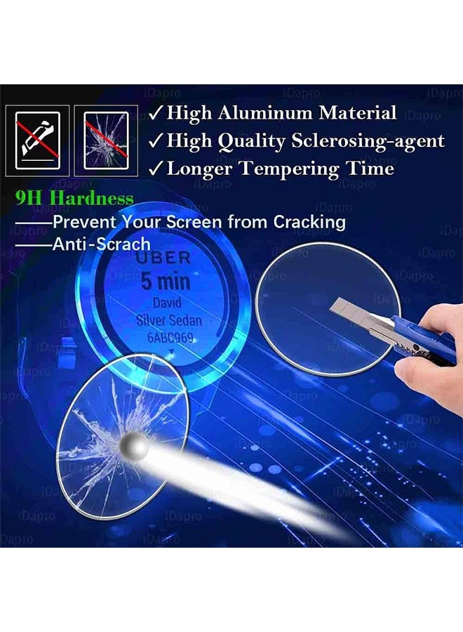 HY Premium Screen Protector for Huawei Watch GT 4 46mm Tempered Glass Film Guard Cover Genuine Glass One Push Super Easy Installation (4 Pack)  - Image 4