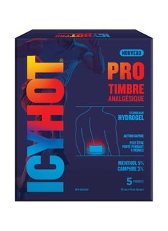 Icy Hot Icy Hot Pro Pain Relief Patch 5 Count  - Image 3