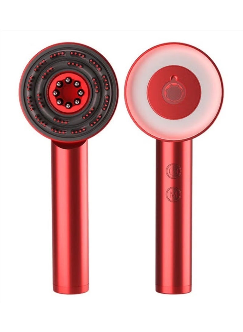 Hair Brush Scalp Massaging Brush with Oil Applicator , Cordless Electric Massager for Scalp & Hair, Shiatsu Hair Scalp Massager, Waterproof,Electric Multifunctional Massage Comb, Portable Deep Massager For Hair & Head Relaxation at Home - Image 1