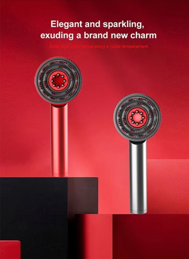 Hair Brush Scalp Massaging Brush with Oil Applicator , Cordless Electric Massager for Scalp & Hair, Shiatsu Hair Scalp Massager, Waterproof,Electric Multifunctional Massage Comb, Portable Deep Massager For Hair & Head Relaxation at Home - Image 2