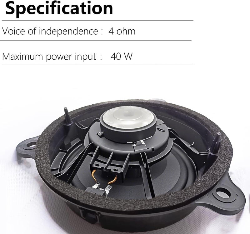 Leezhen Door Speaker Compatible with 2008-2025 Nissan Models - Image 3