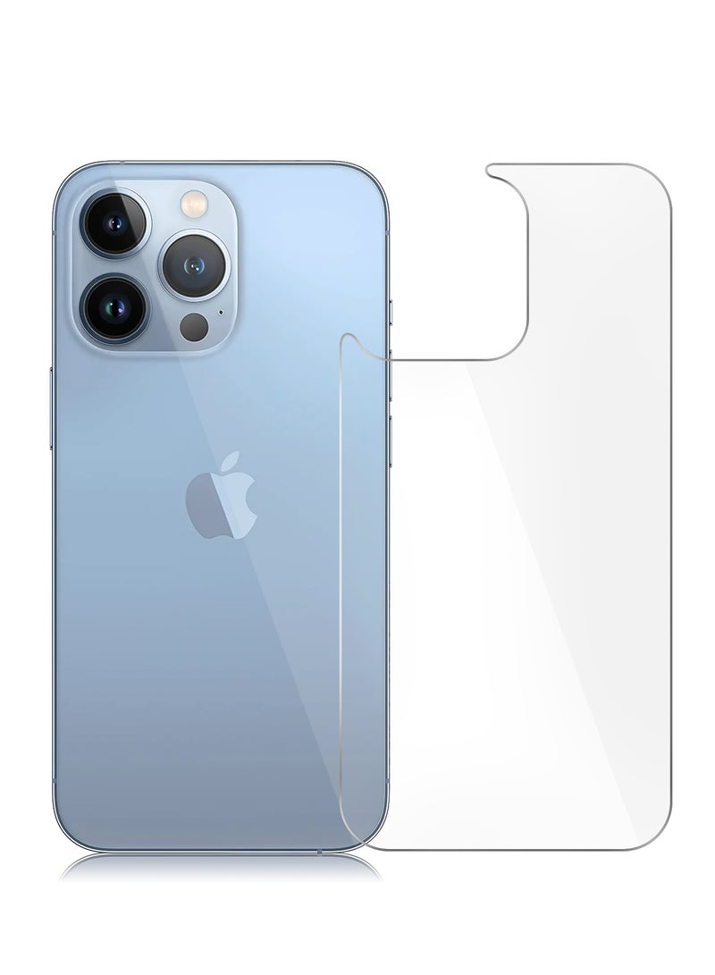 [حزمة 2] حامي شاشة الظهر لـ iPhone 13 Pro Max ، مكافحة الخدش / الفقاعة الفيلم الخلفي الظهر حامي شاشة الزجاج المقوى لـ iPhone 13 Pro Max (6.7 بوصة) - Image 1