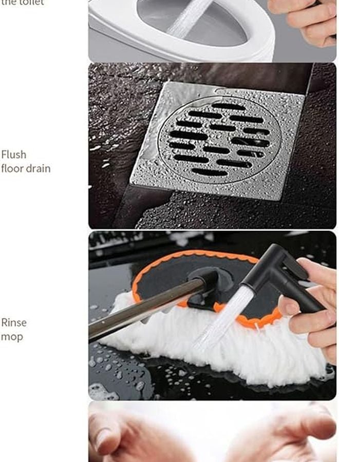 Portable Handheld Toilet Sprayer with 2m Hose for Diaper Pet and Feminine Wash - Image 5