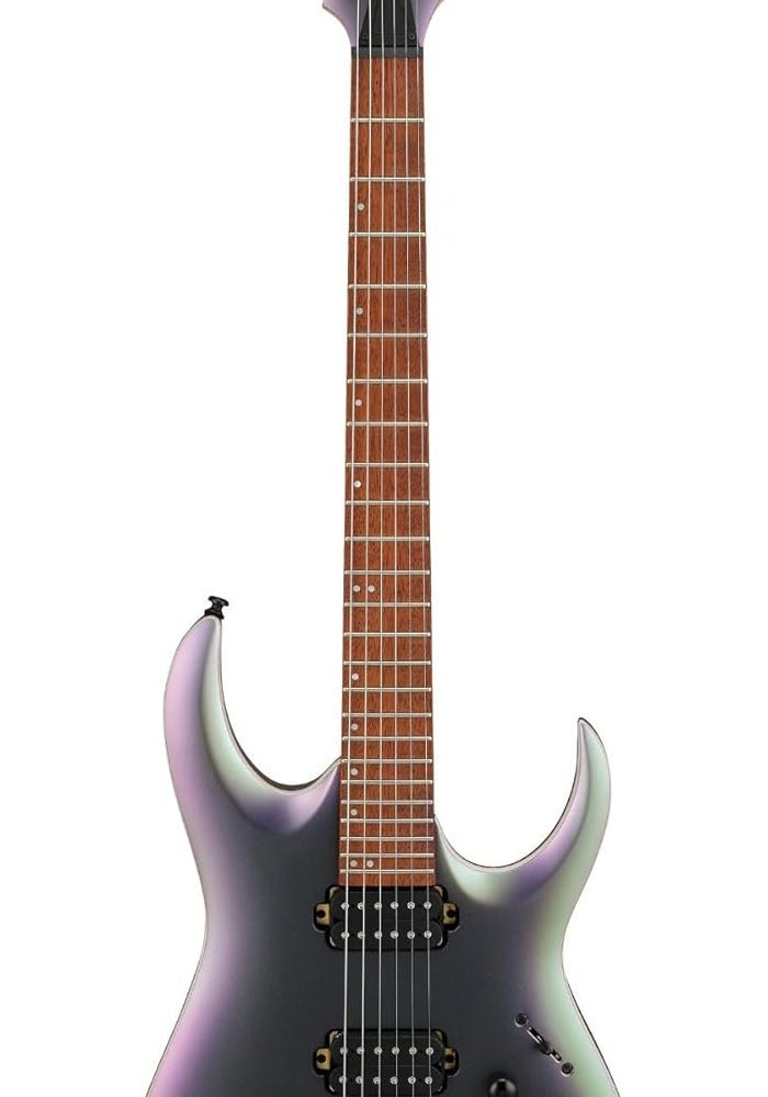Ibanez إيبانيز RGA42EX ستاندرد جيتار كهربائي - بلاك أورورا بيرست مات - Image 1