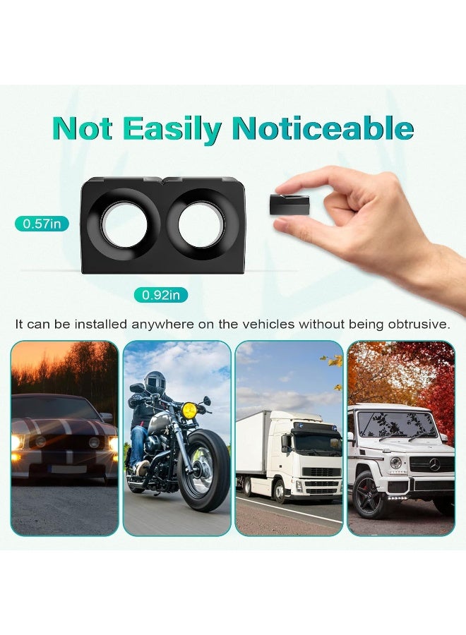 Elook Upgraded Deer Whistles for Car, Save Deer Whistle for Vehicles and Trunks, Double Horn, 4 Pack (Patent Pending) - Image 3