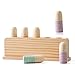 Etucdose Pop Up Toy Multicolor Puppets  Wooden Color Sorting  STEM Montessori Color Matching Toys  Preschool Learning Educational Toys Gifts for Kids Boys Girls Ages for 1 2 3 Years Neutral Colours - Image 2