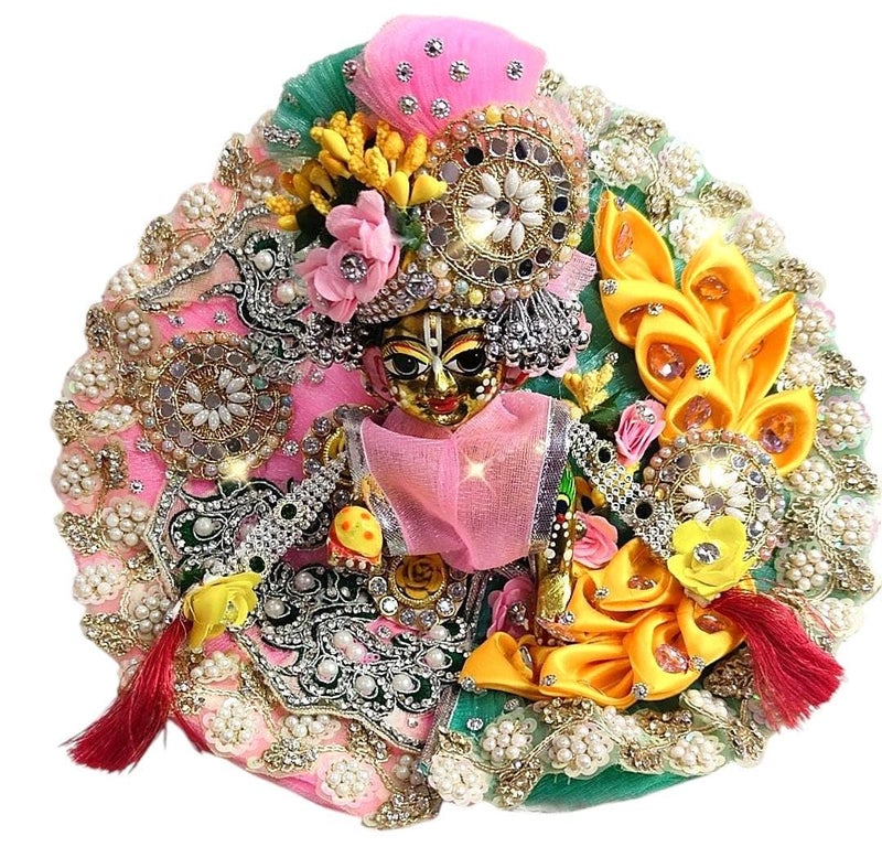 Partish Laddu Gopal Janamashtmi Dress l Ladoo Gopal Dress l Kanha Ji Dress Size 0 1 2 4 5 6 (Size 5, D) - Image 2