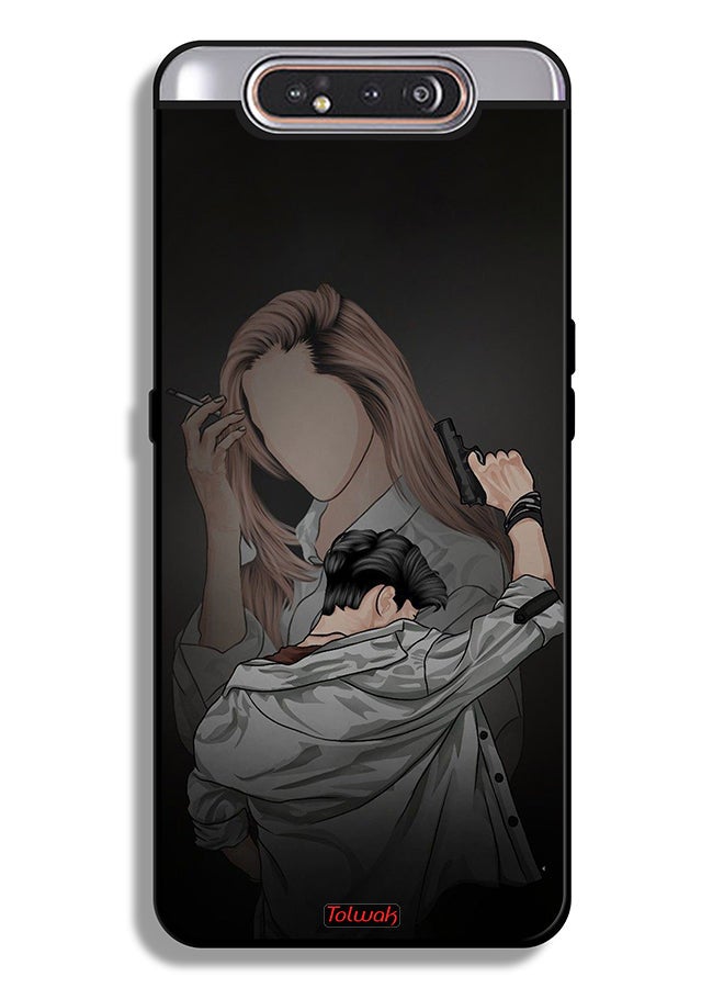 Tolwak Samsung Galaxy A80 Protective Case Cover Gang Of Couple - Image 1