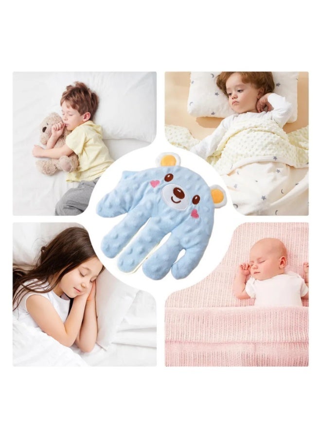 Baby Soothing Palm  Sleeping Aid, Startle Prevention Hand Glove with Remote Control  Heating Pad, Cute for Newborn Baby Girl  Boy - Image 3