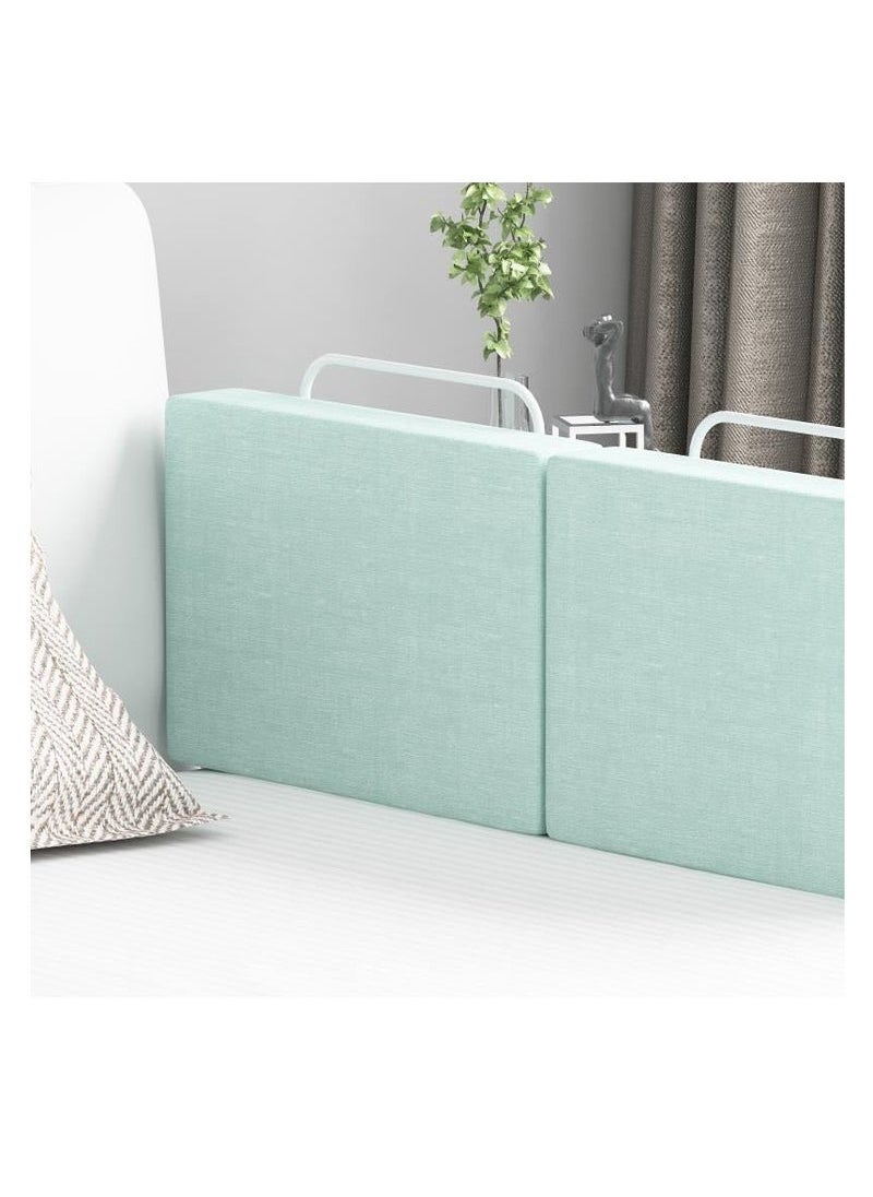MIXDE Height Adjustable Kids Bed Fence Baby Anti-Fall Bed Rail Child Bed Soft Barrier 50cm  - Image 1