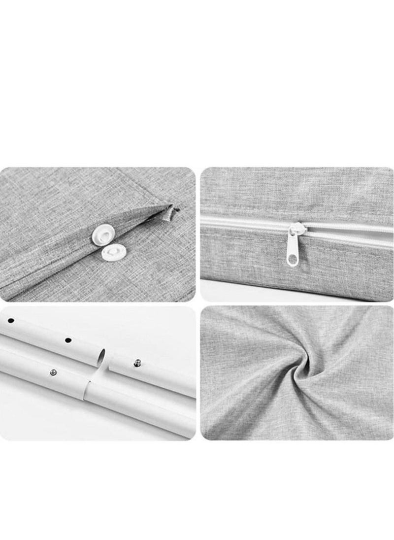 MIXDE Height Adjustable Kids Bed Fence Baby Anti-Fall Bed Rail Child Bed Soft Barrier 50cm  - Image 2