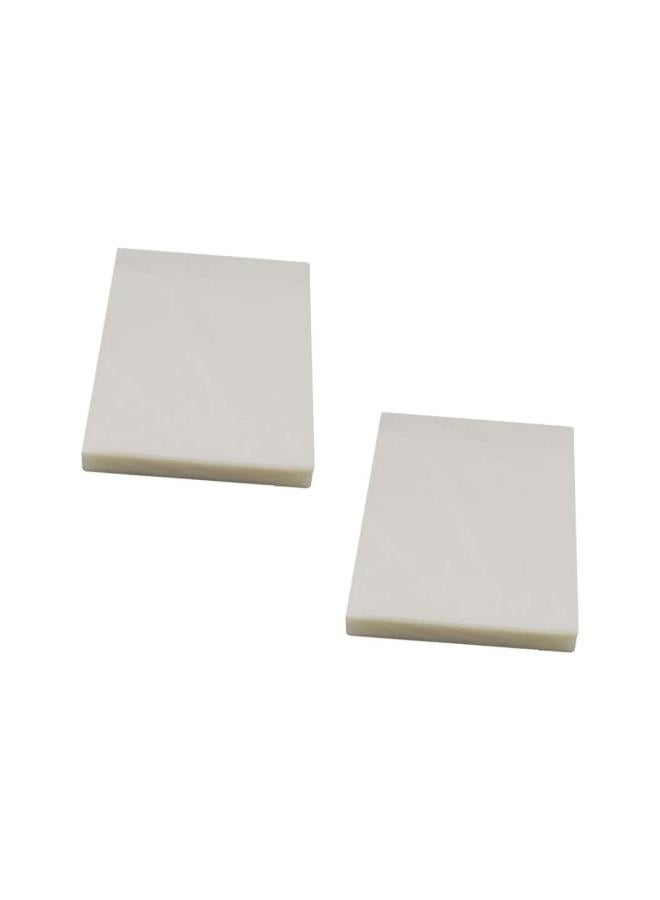 klarako 200 Pcs Thermal Laminating Film Plastic Paper Laminator Sheets for Photo Paper Files Card Picture - Image 5