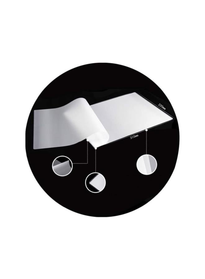 klarako 200 Pcs Thermal Laminating Film Plastic Paper Laminator Sheets for Photo Paper Files Card Picture - Image 4