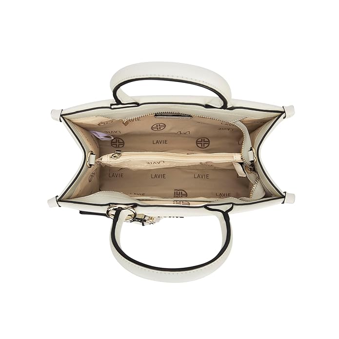 لافي حقيبة ساتشل نسائية فاخرة متوسطة الحجم من مجموعة ليزا بلون أوف وايت - Image 3