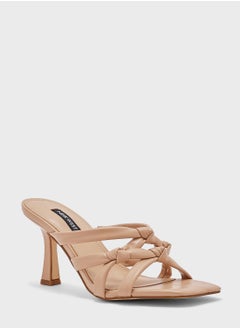 NINE WEST Multi Strap Mid Heel Sandals  - Image 2